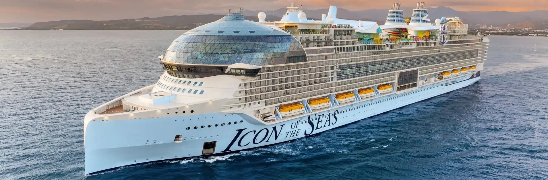 Royal Caribbean Icon of the Seas cruise ship for cruises from Galveston
